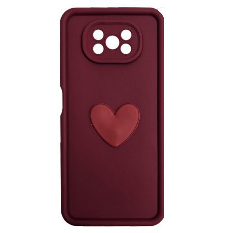 کاور گوشی موبایل شیائومی Poco X3 NFC مدل سولید Heart