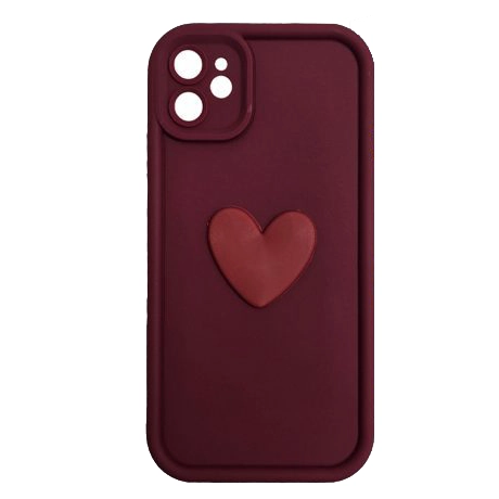 کاور گوشی موبایل اپل iPhone 12 Pro Max مدل سولید Heart