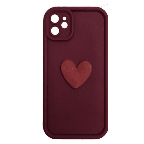 کاور گوشی موبایل اپل iPhone 11 مدل سولید Heart