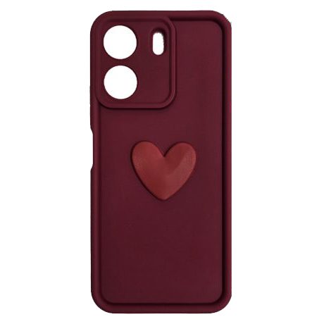 کاور گوشی موبایل شیائومی Redmi 13C مدل سولید Heart