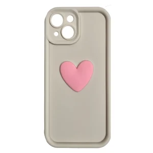 کاورگوشی موبایل اپل iPhone 15 مدل سولید Heart