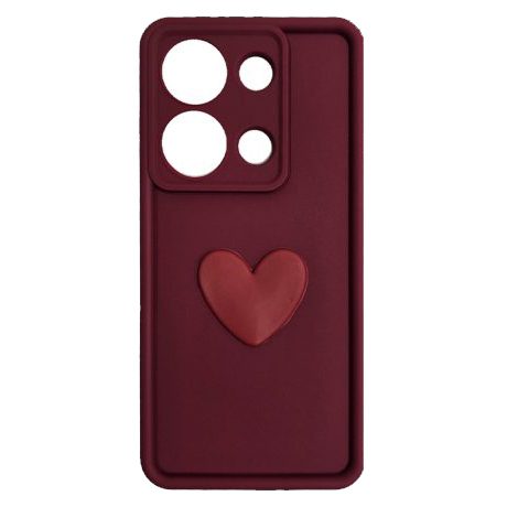 کاور گوشی موبایل شیائومی Poco M6 Pro 4G مدل سولید Heart